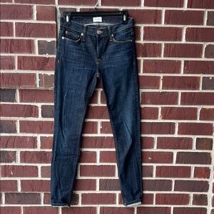 Hudson Jeans Women's Deep Indigo Skinny Jeans